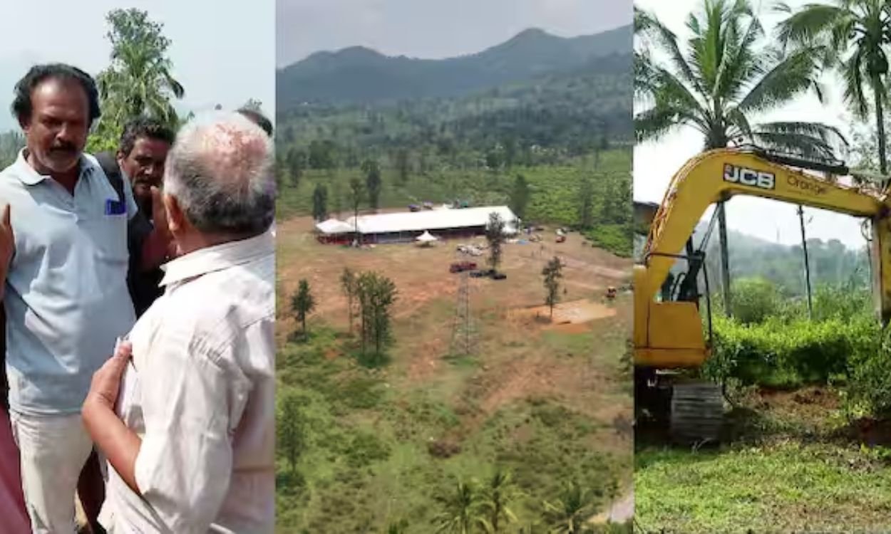 ശമ്പള കുടിശ്ശിക ഉള്‍പ്പെടെ നല്‍കാതിൽ പ്രതിഷേധം ; വയനാട് ടൗൺഷിപ്പിന്‍റെ പ്രാരംഭ നിർമാണ പ്രവൃത്തി തുടങ്ങി