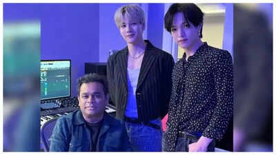 സംഗീത വിസ്മയം ഒരുങ്ങുന്നു; എ.ആർ. റഹ്മാൻ ജപ്പാനീസ് സംഘം JO1-മായി കൂടിക്കാഴ്ച നടത്തി